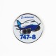 Boeing Pudgy 747-8 Pin