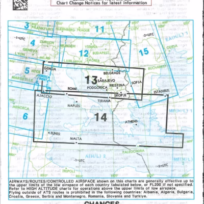 Carta enroute IFR Italia
