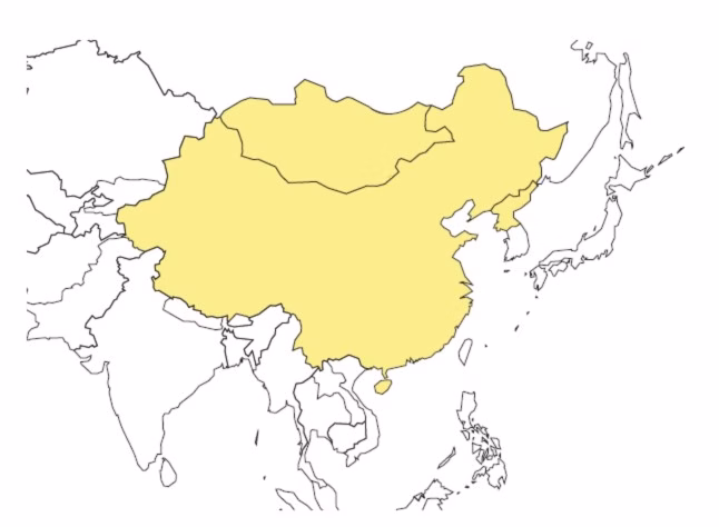 carta australia e asia