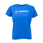 Maglietta Boeing Ladies Signature T-shirt - Royal Blue