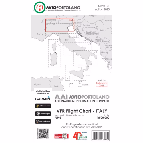 Carta di Navigazione Avioportolano 2026