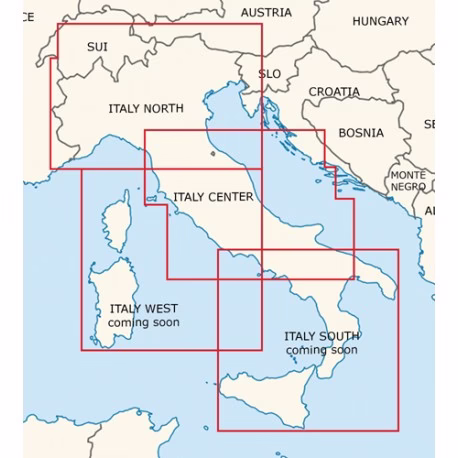 Carte VFR Rogers Data Italia