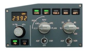 Captain EFIS selector Airbus A320 replica in scala 1:1