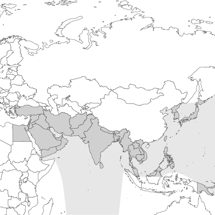 Charting Middle East and South Asia