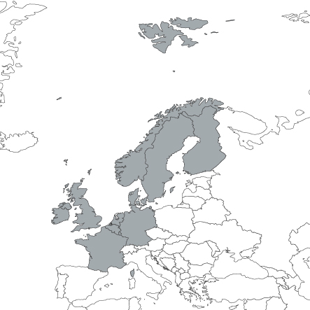 Charting Northern Europe IFR/VFR