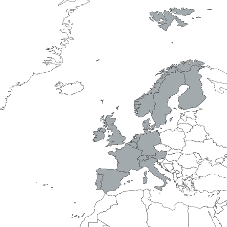 Charting Western Europe VFR