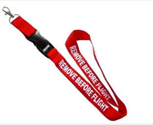 Cordino Lanyard Remove Before Flight