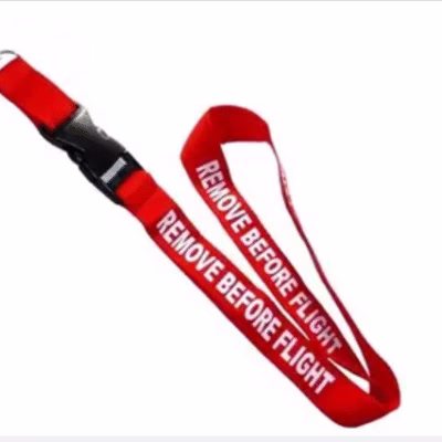 Cordino Lanyard Remove Before Flight