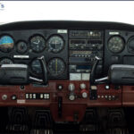 Cessna 152 Cockpit Poster