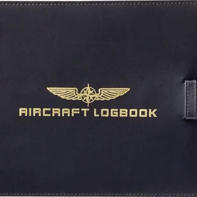 Prodotti e accessori per aeronautica 11 Cover Aircraft Logbook