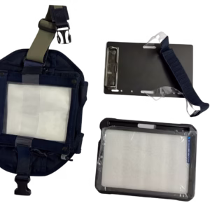 Cosciale portadocumenti da volo