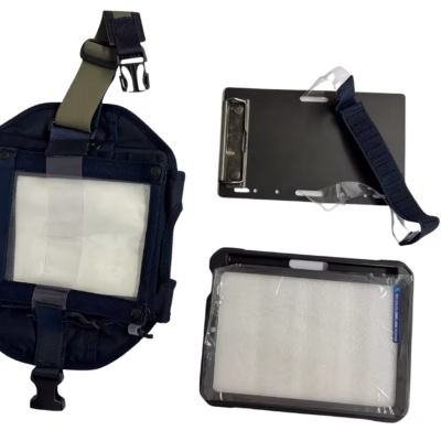 Cosciale portadocumenti da volo