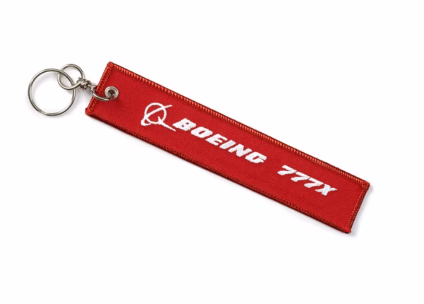 777X RBF keychain Portachiavi Remove before flight 777
