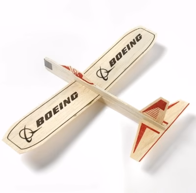 Prodotti e accessori per aeronautica 12 Aliante in Legno di Balsa Boeing