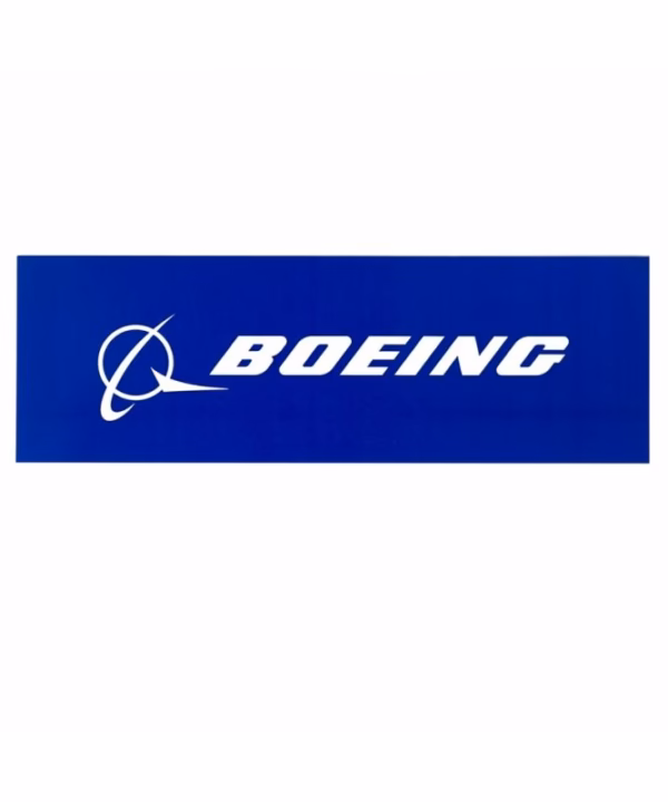 adesivo boeing blu originale
