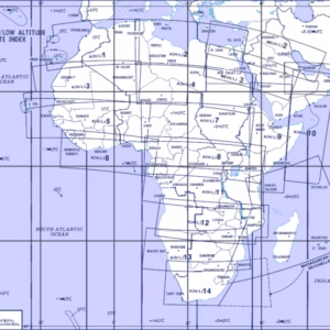 mappa carte enroute ifr jeppesen africa