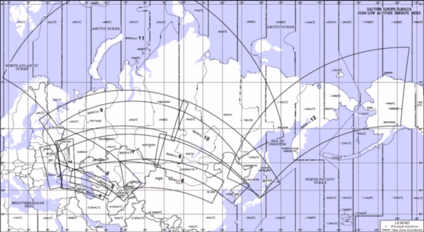mappa carte enroute ifr jeppesen asia