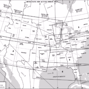 mappa carte enroute ifr jeppesen stati uniti