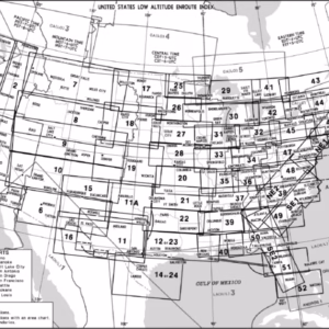 mappa carte enroute ifr jeppesen stati uniti