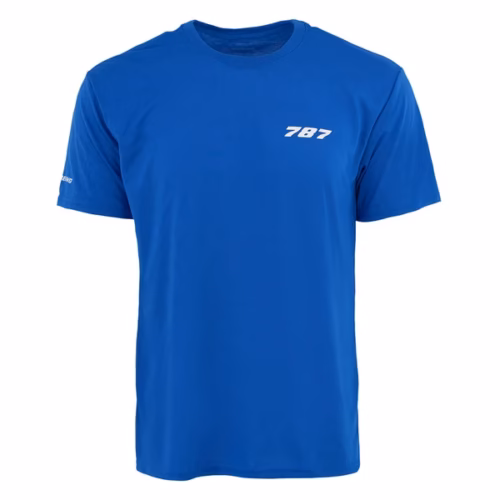 Maglietta Boeing serie 787 Dreamliner Unisex