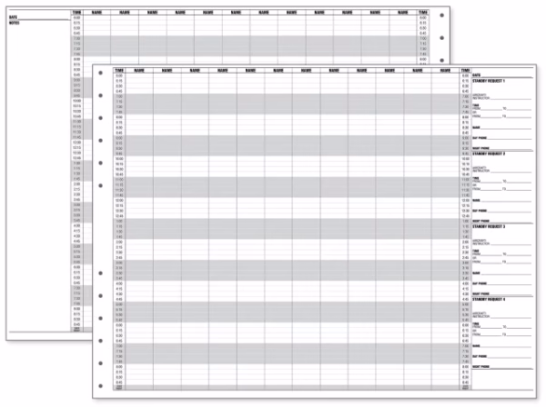 ASA Flight Schedule refill