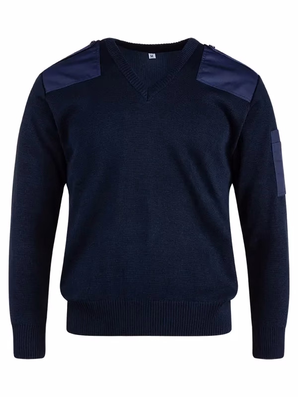 Pullover Uomo con Spalline Manica Lunga 1 pullover